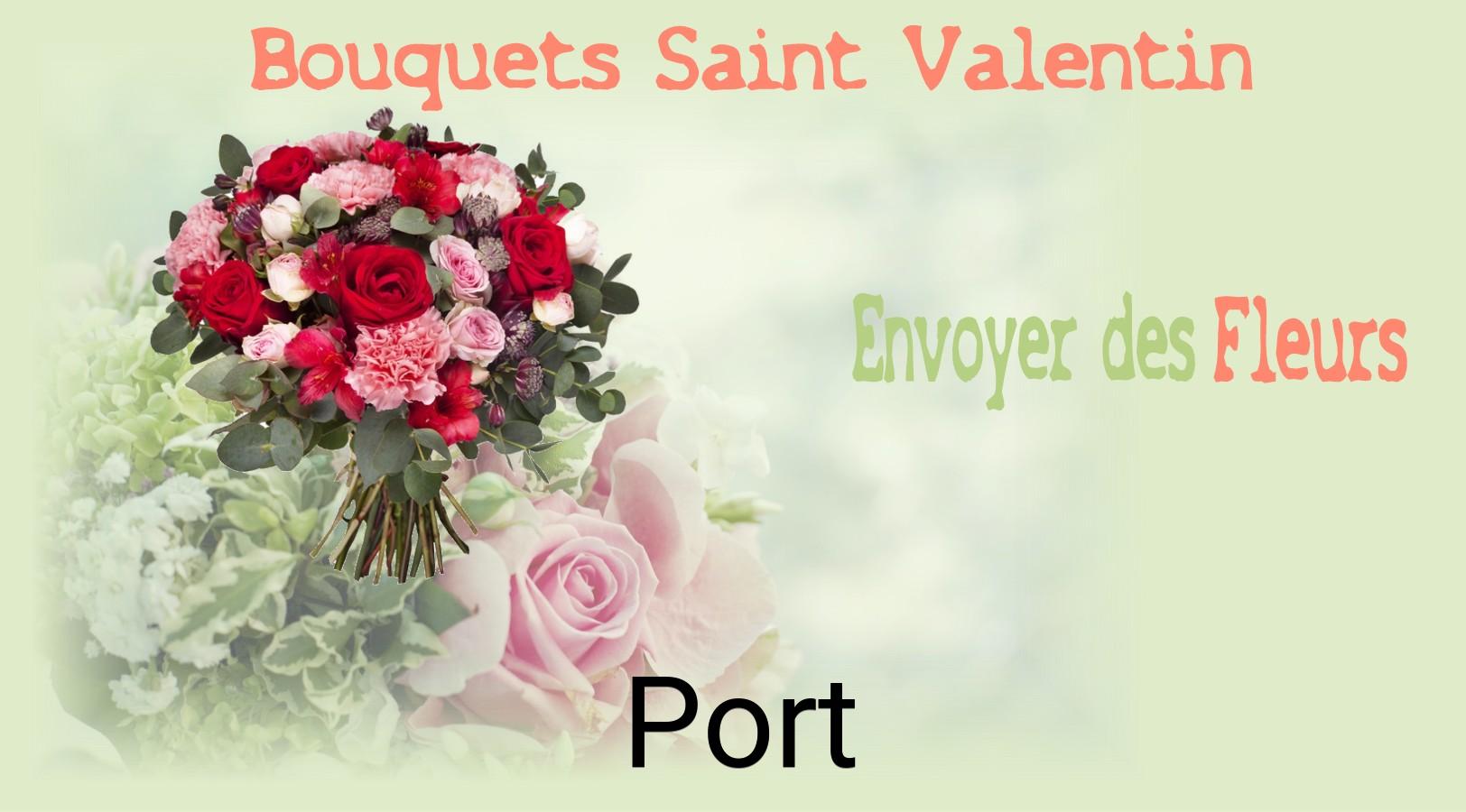 Roses de Saint-Valentin livrées à Port